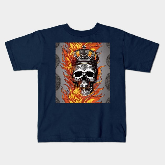 Fire King 2 Kids T-Shirt by BryanWhipple